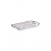 SAGAD taca plastikowa tacka cristal mała 17x30 cm